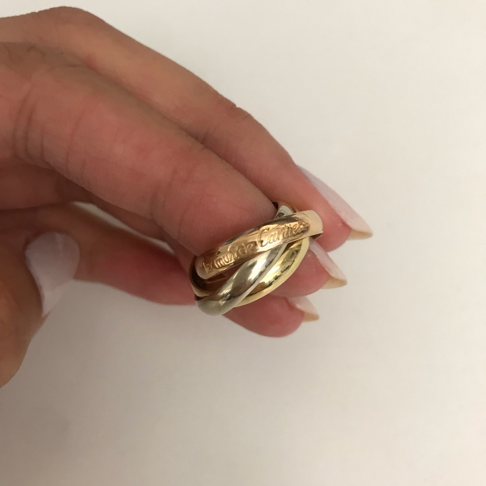 Les Must de Cartier Rolling Ring, size 50